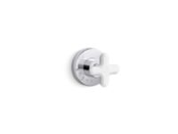 Volume Control Trim, White Carrara 0