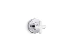 002® Volume Control Trim, White Carrara