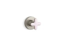 Volume Control Trim, Rose Quartz Cross Handle 0