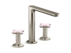 002® Deck-Mount Bath Faucet, Rose Quartz