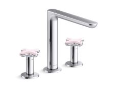 002® Deck-Mount Bath Faucet, Rose Quartz
