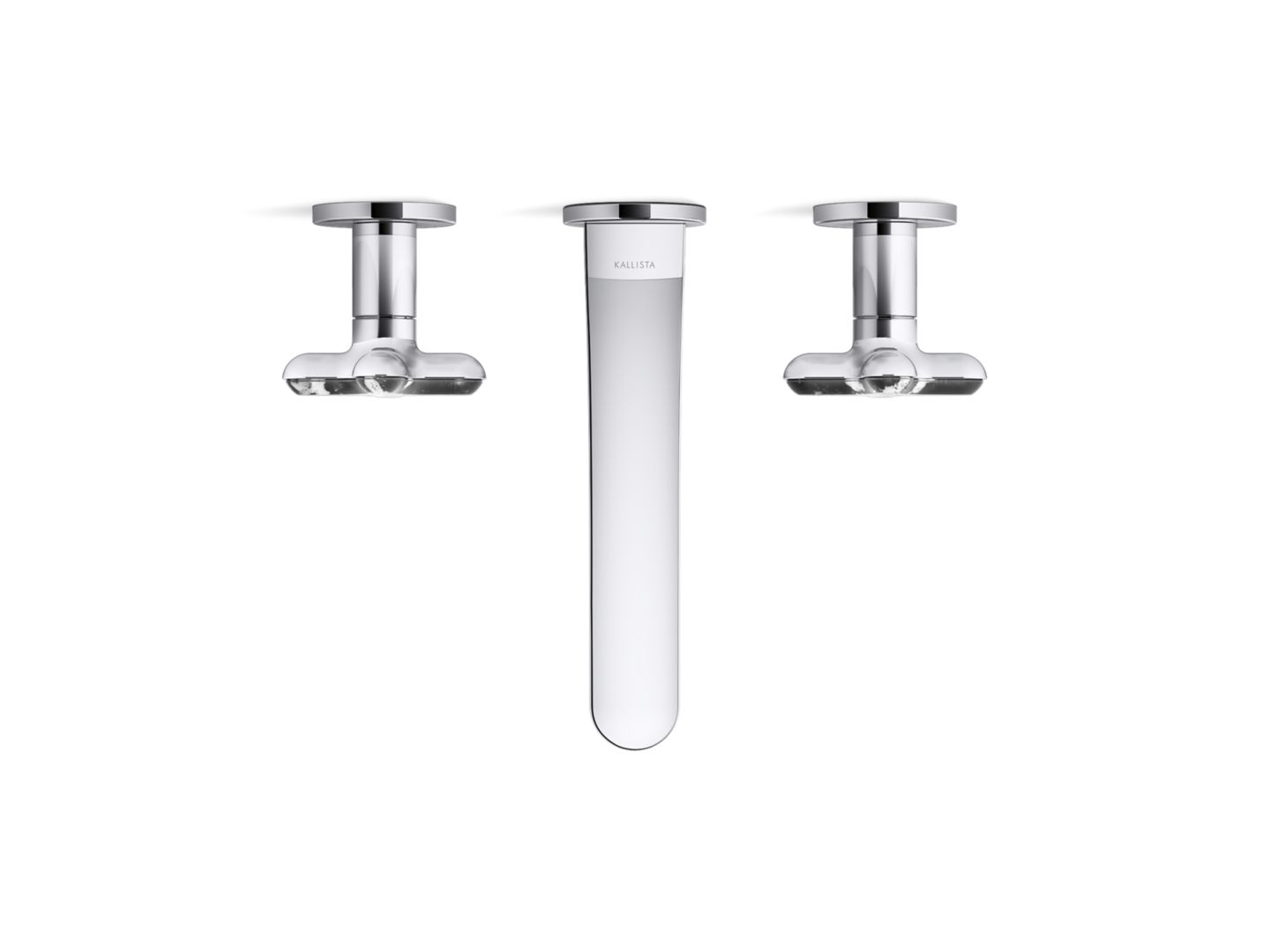 002™ Wall Mount Widespread Sink Faucet, Zebra Jasper Cross Handles