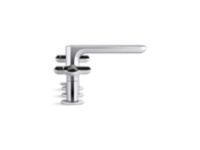 Widespread Sink Faucet, Low Spout, Zebra Jasper Cross Handles 3