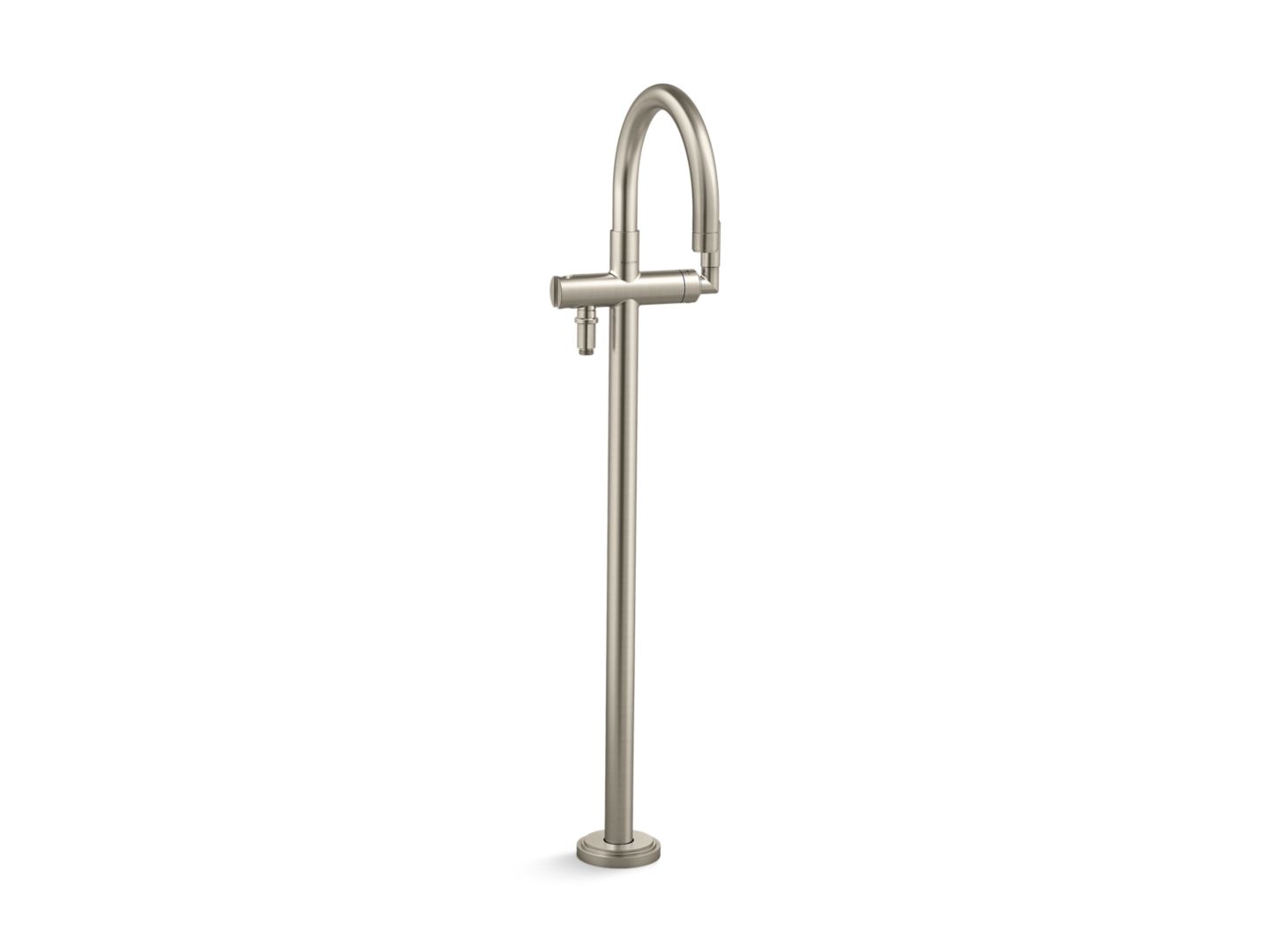 Vir Stil® Minimal Vir Stil Minimal Freestanding Bath Faucet, Less Handshower