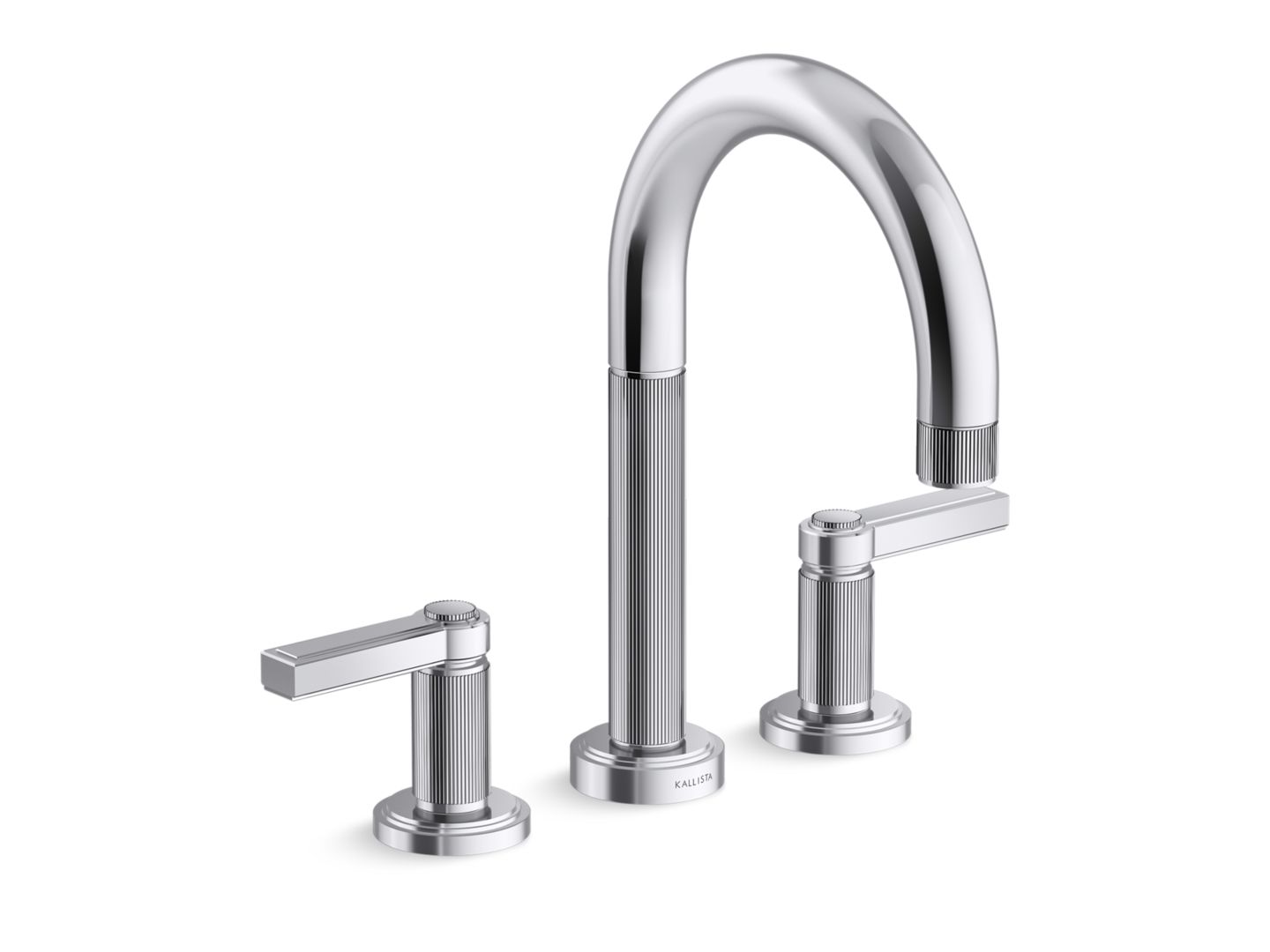 Vir Stil® Deck Mount Bath Faucet, Lever Handles