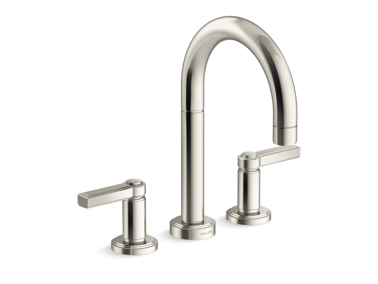 Vir Stil® Minimal Deck-Mount Bath Faucet, Lever Handles