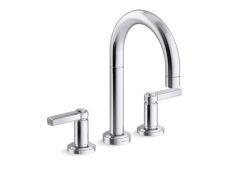 Vir Stil® Minimal Deck-Mount Bath Faucet, Lever Handles
