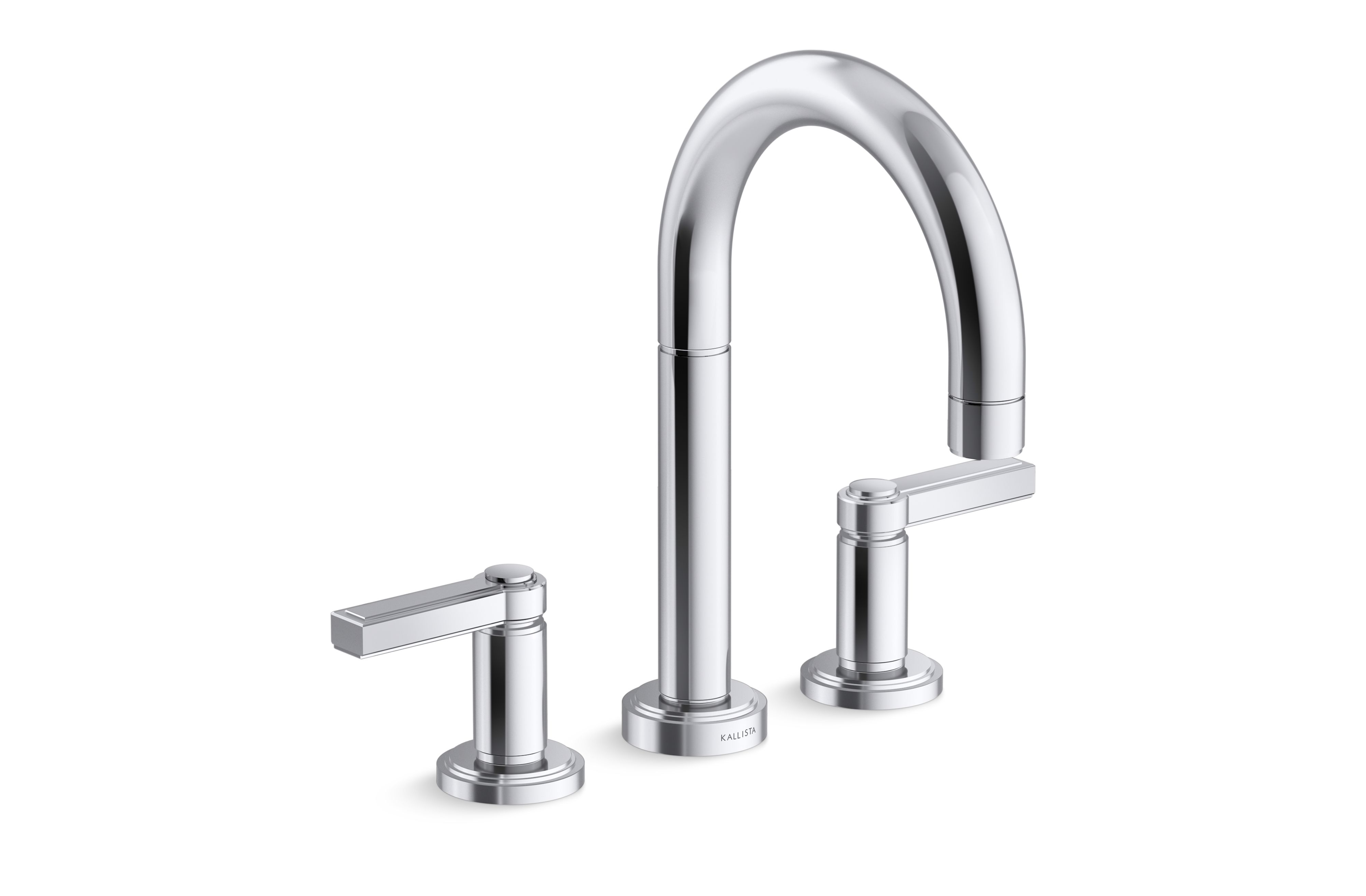 Vir Stil® Minimal — Deck-Mount Bath Faucet, Lever Handles