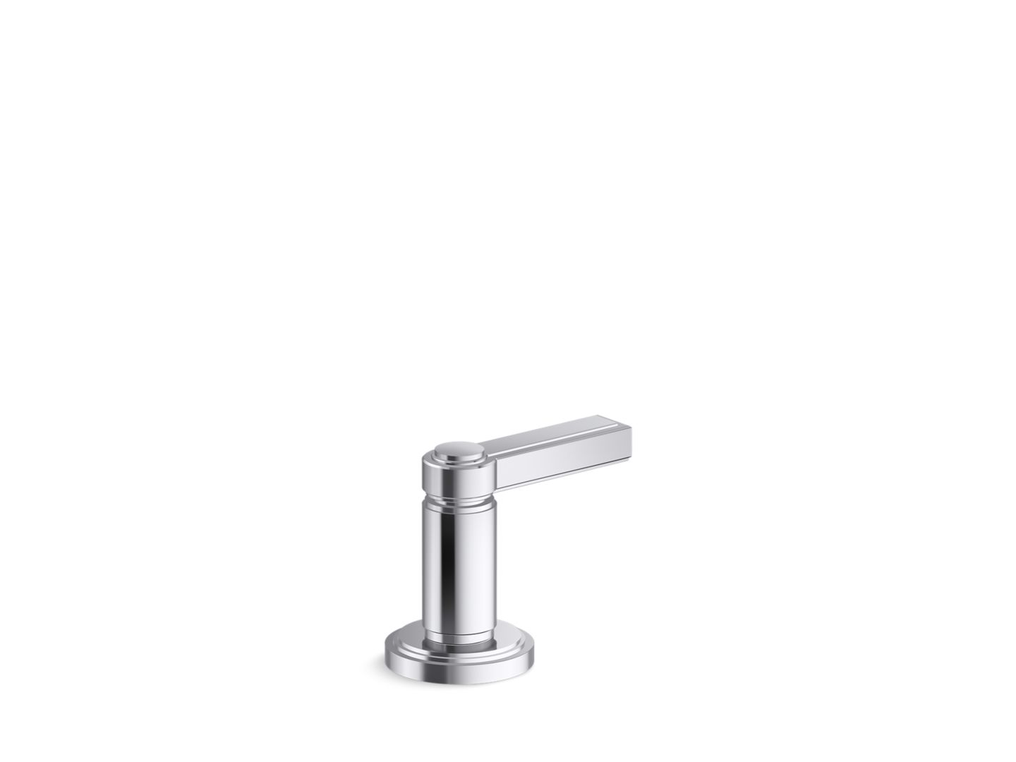 Vir Stil® Minimal Deck-Mount Diverter, Lever Handle