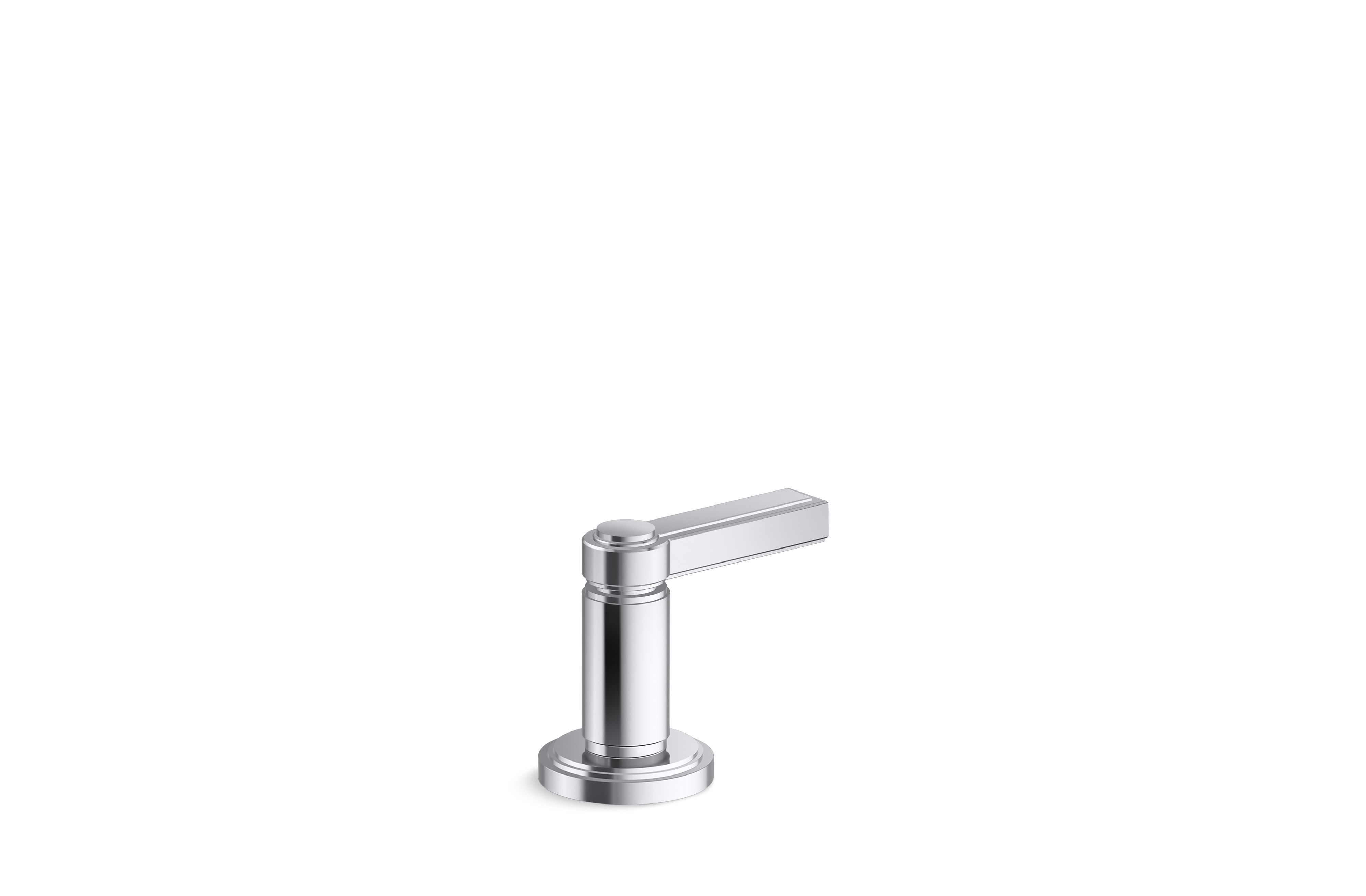 Vir Stil® Minimal — Deck-Mount Diverter, Lever Handle