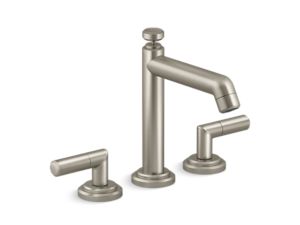 Deck-Mount Bath Faucet with Diverter