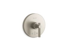 Central Park West® Thermostatic trim, lever handle