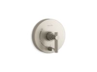 Pressure balance trim with diverter, lever handle 0