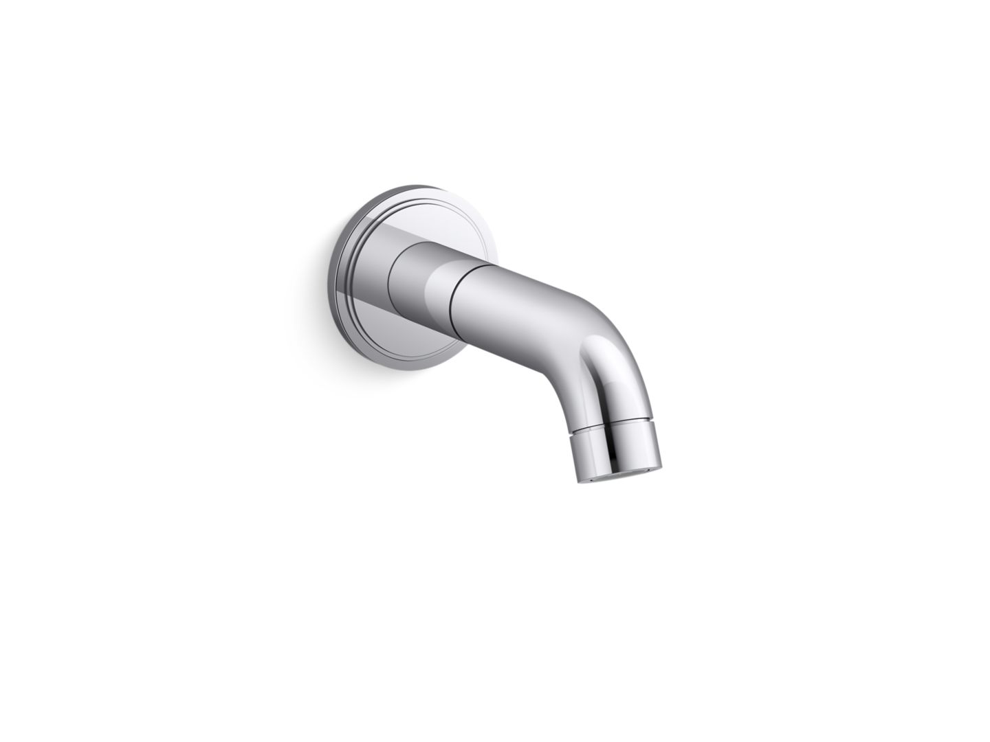 Vir Stil® Minimal Wall-Mount Bath Spout