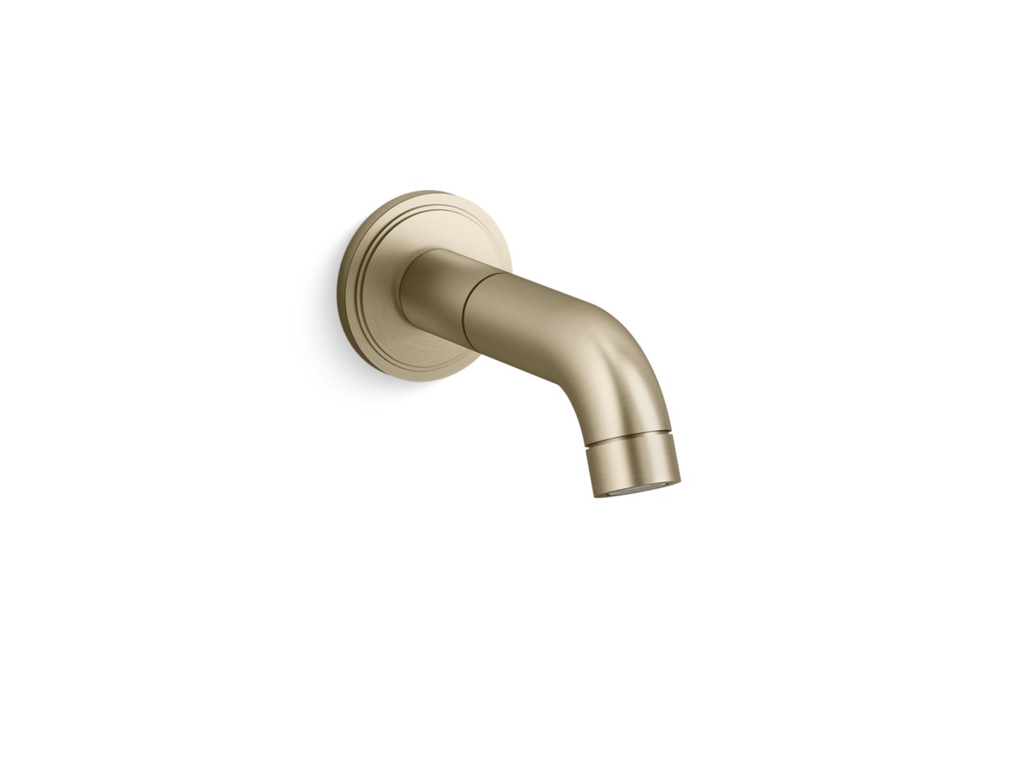 Vir Stil® Minimal Wall Mount Bath Spout