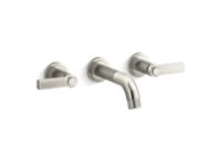 Wall-Mount Sink Faucet, Lever Handles 0