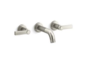 Wall-Mount Sink Faucet, Lever Handles