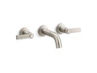 Wall-Mount Sink Faucet, Lever Handles 0