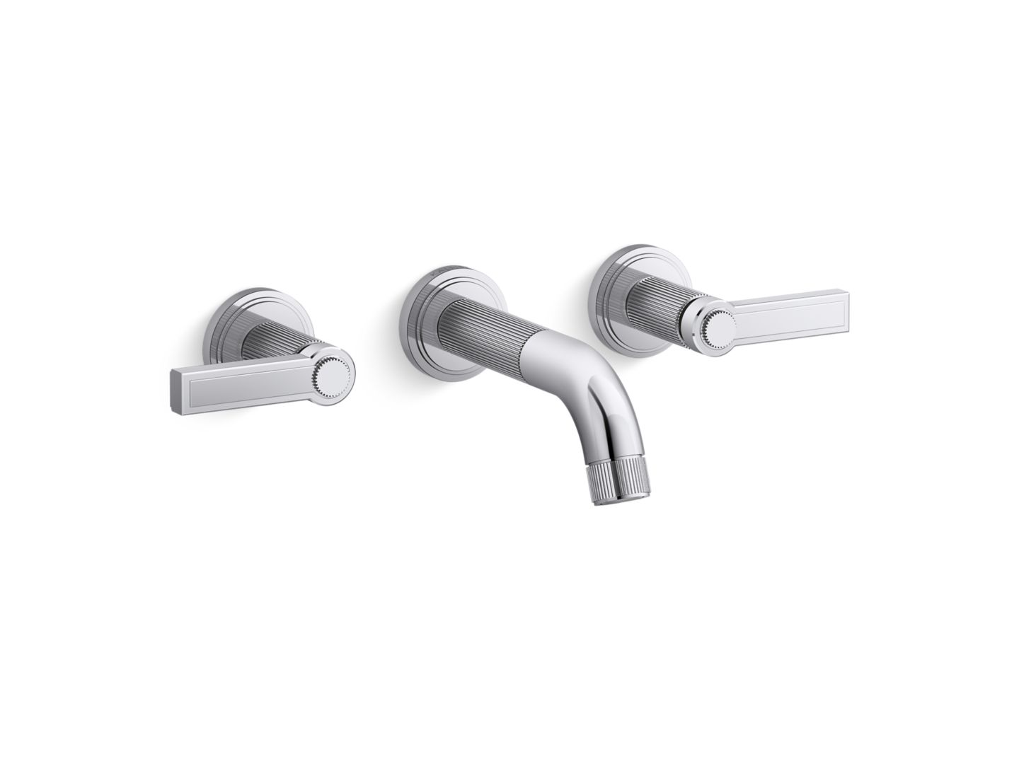 Vir Stil® Wall-Mount Sink Faucet, Lever Handles