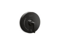 Pressure balance trim with diverter, lever handle 0