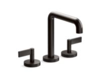 Deck-Mount Bath Faucet, Tall Spout, Lever Handles 0