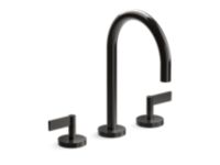 SINK FAUCET, GOOSENECK SPOUT, LEVER HANDLES 0