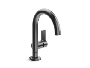 Single-control sink faucet