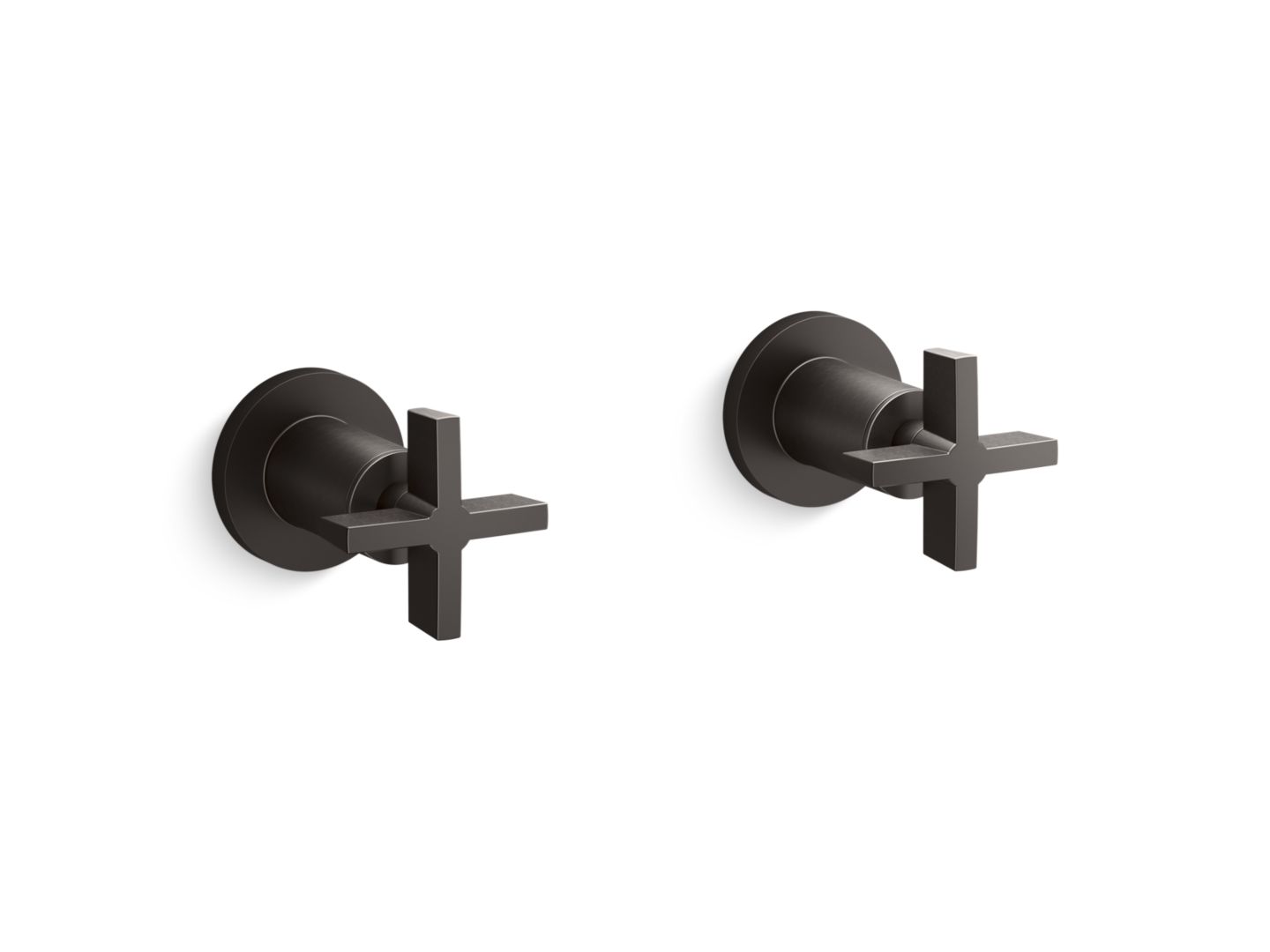 One Bath Faucet Cross Handles