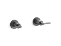 Wall-mount bath faucet handles, lever 0