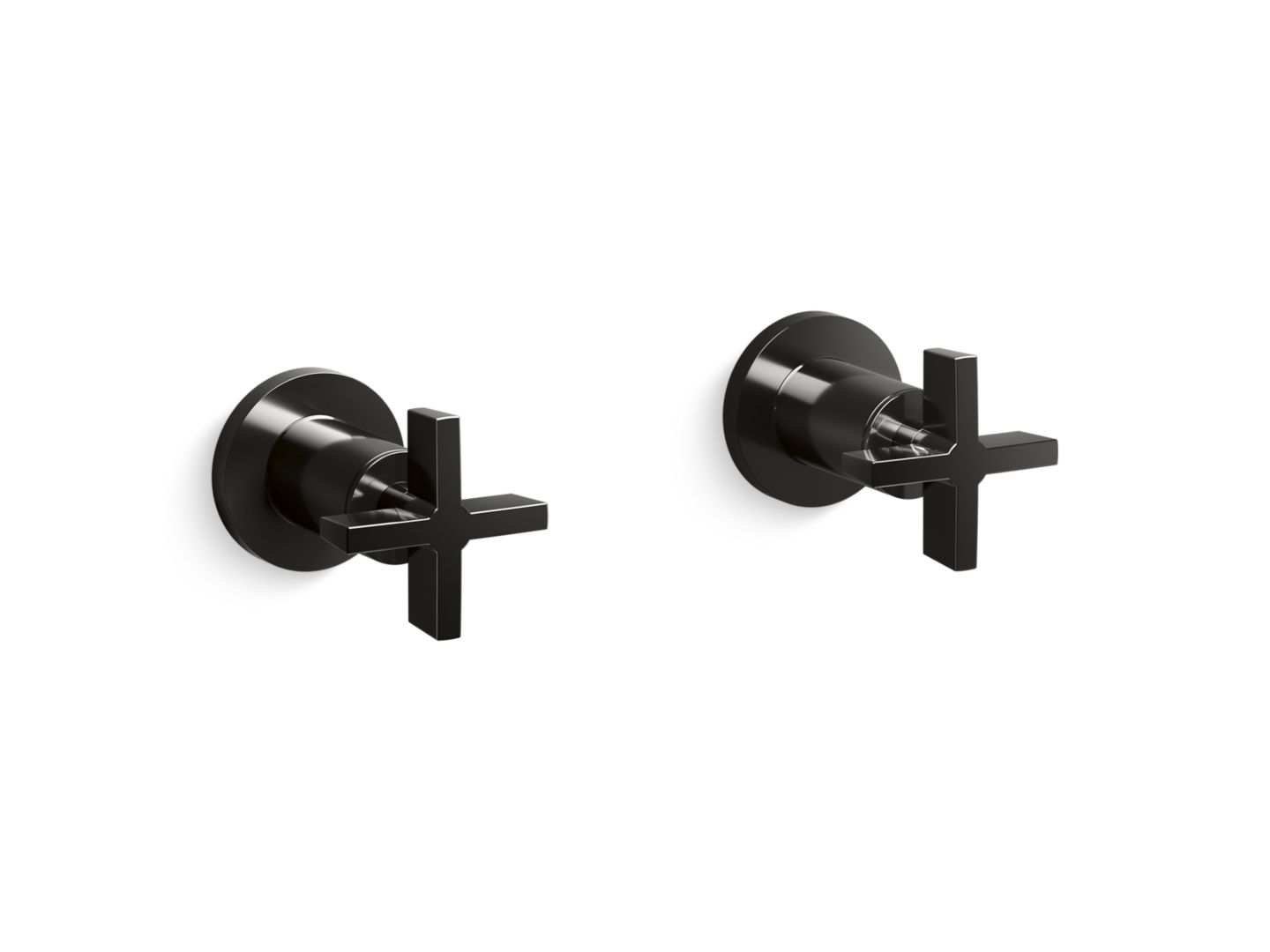 One™ Wall-mount bath faucet handles, cross