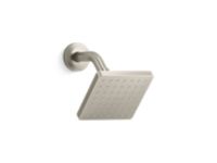 Soft Modern Square Showerhead with Arm 0 0