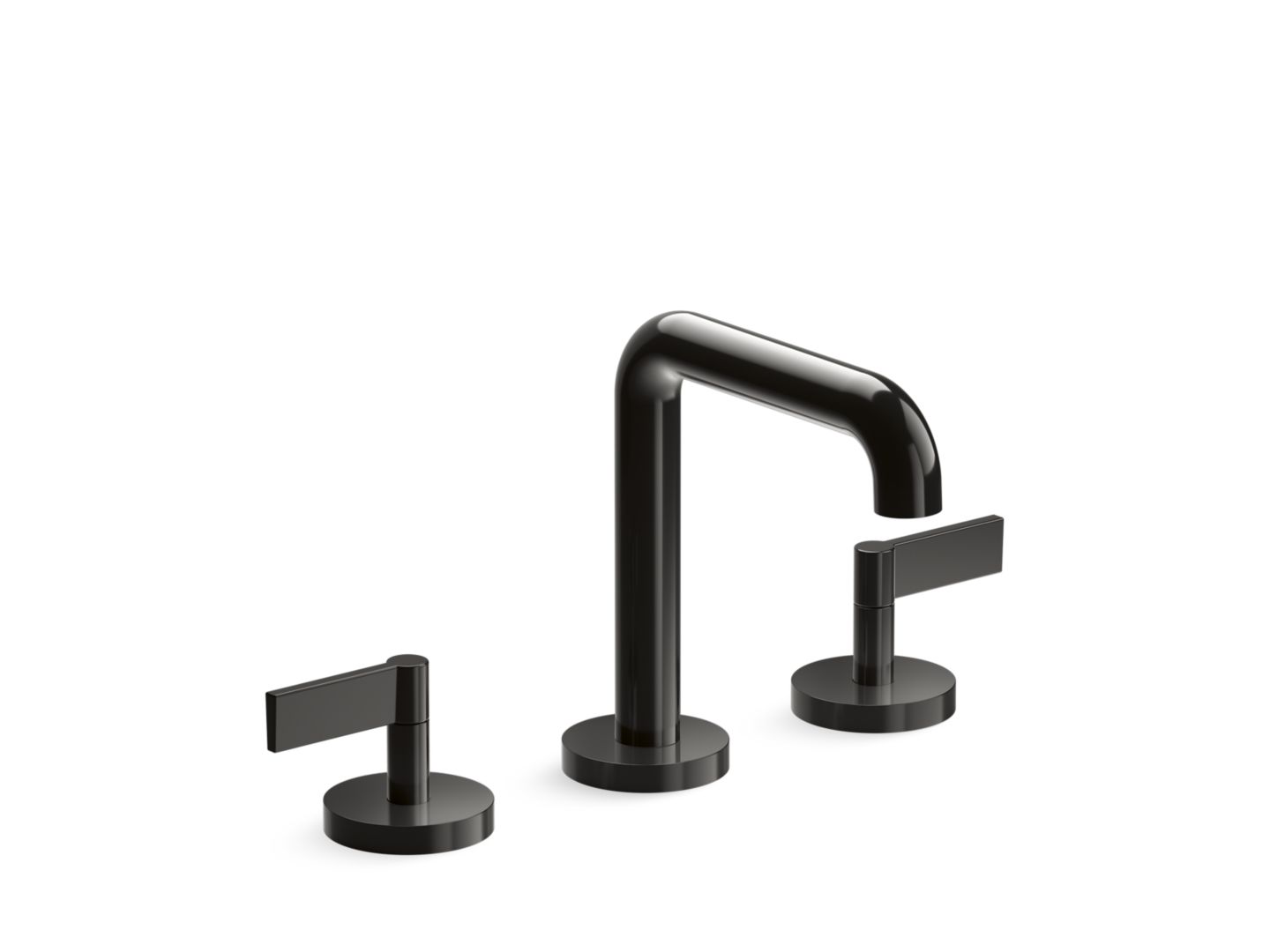 One Sink Faucet, Tall Spout, Lever Handles