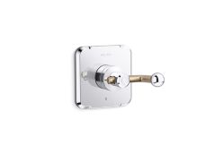 Vice™ Thermostatic trim, crank handle