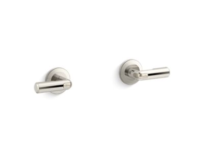 Wall-Mount Bath Faucet Handles, Lever