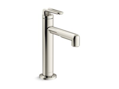 Single-control sink faucet