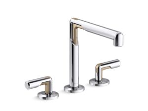 Deck-mount Bath Faucet, Lever Handle