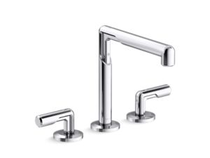 Deck-mount Bath Faucet, Lever Handle