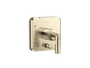 Single Control trim with diverter, lever handle