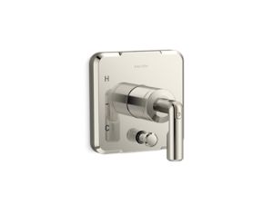 Single Control trim with diverter, lever handle