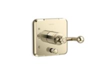 Single Control trim with diverter, crank handle 0