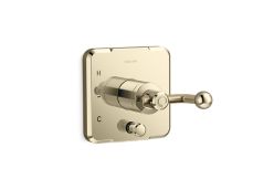 Vice™ Single Control trim with diverter, crank handle