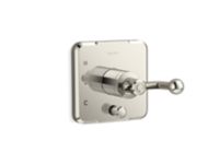 Single Control trim with diverter, crank handle 0