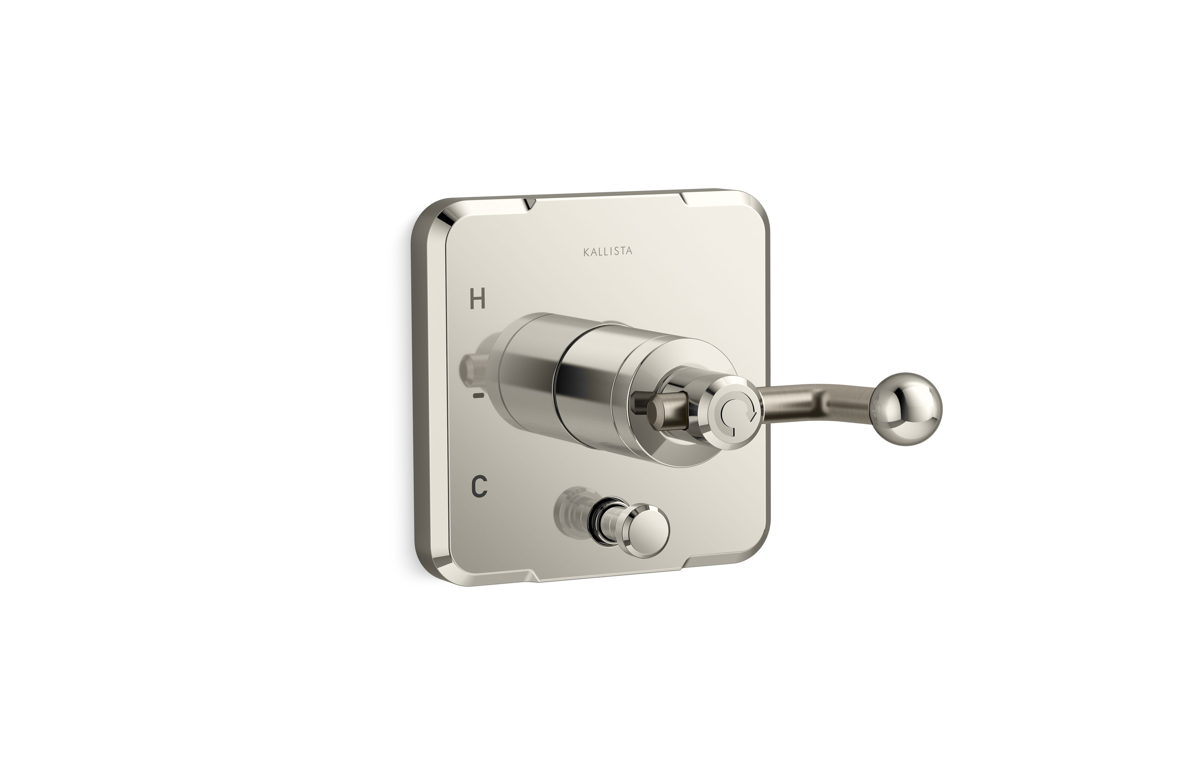 Vice™ — Single Control trim with diverter, crank handle