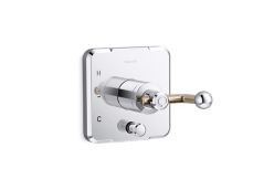 Vice™ Single Control trim with diverter, crank handle