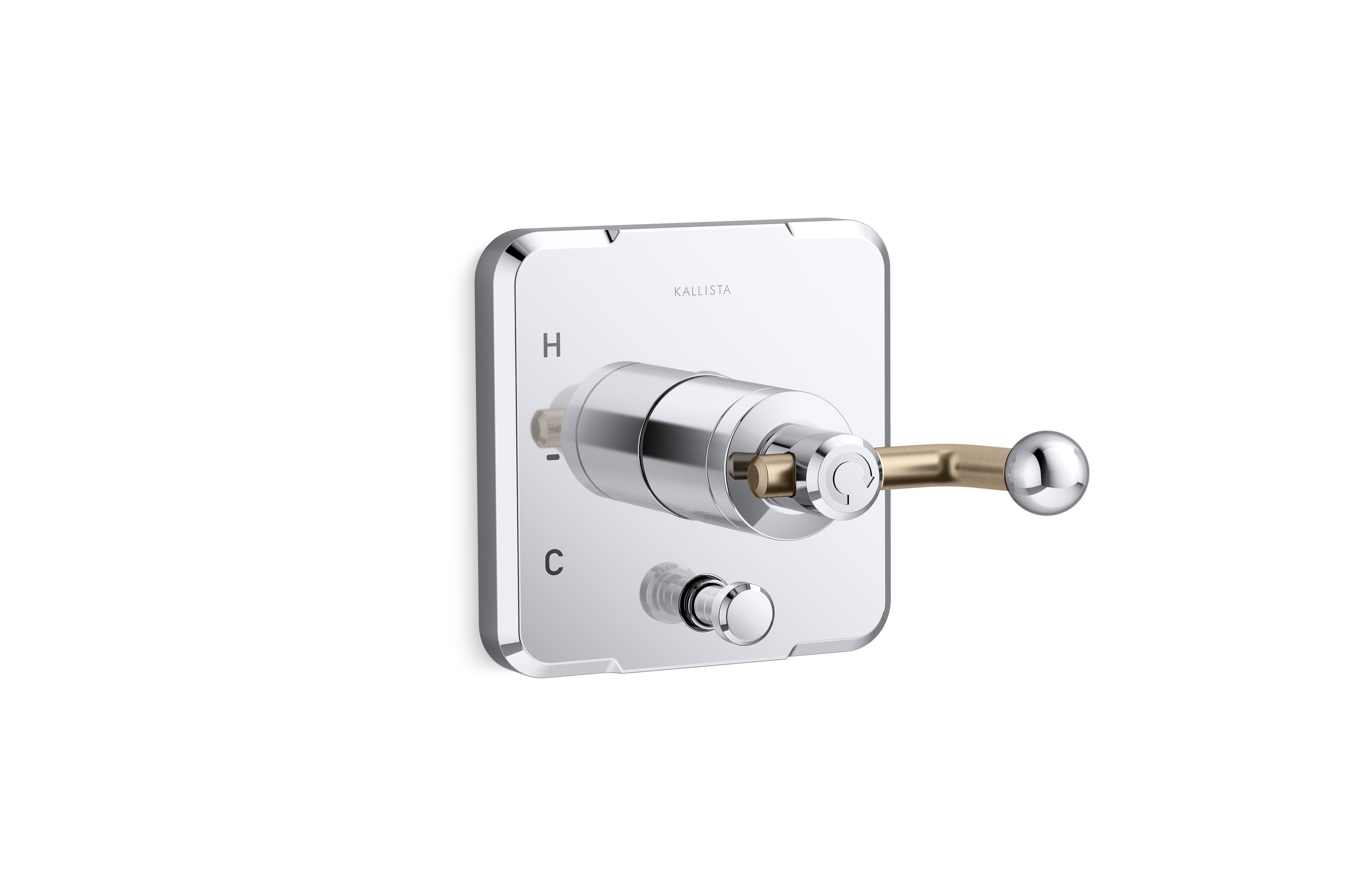 Vice™ — Single Control trim with diverter, crank handle #2