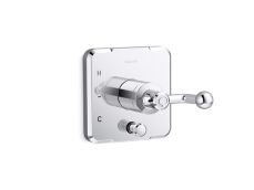 Vice™ Single Control trim with diverter, crank handle