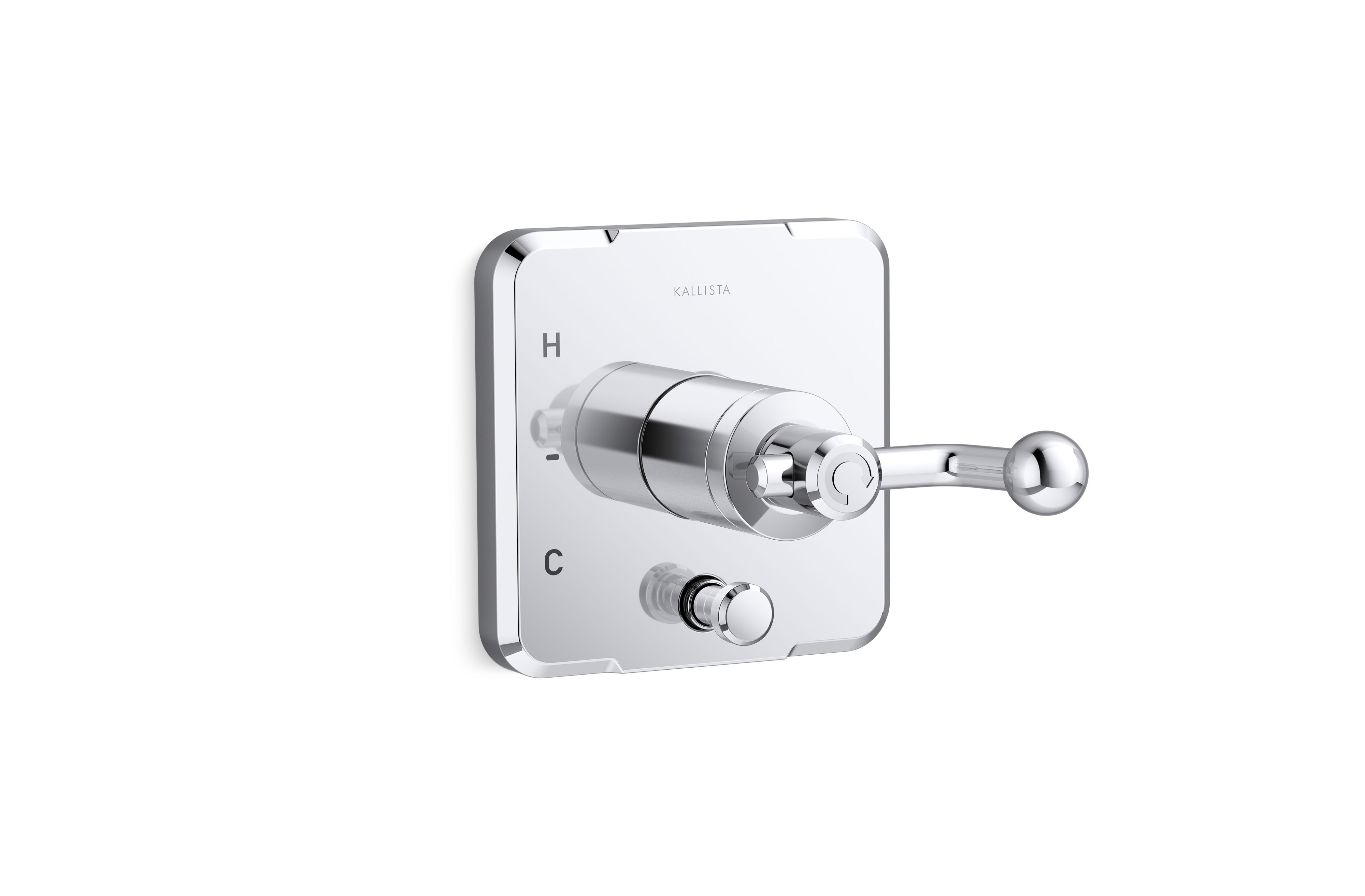Vice™ — Single Control trim with diverter, crank handle #4