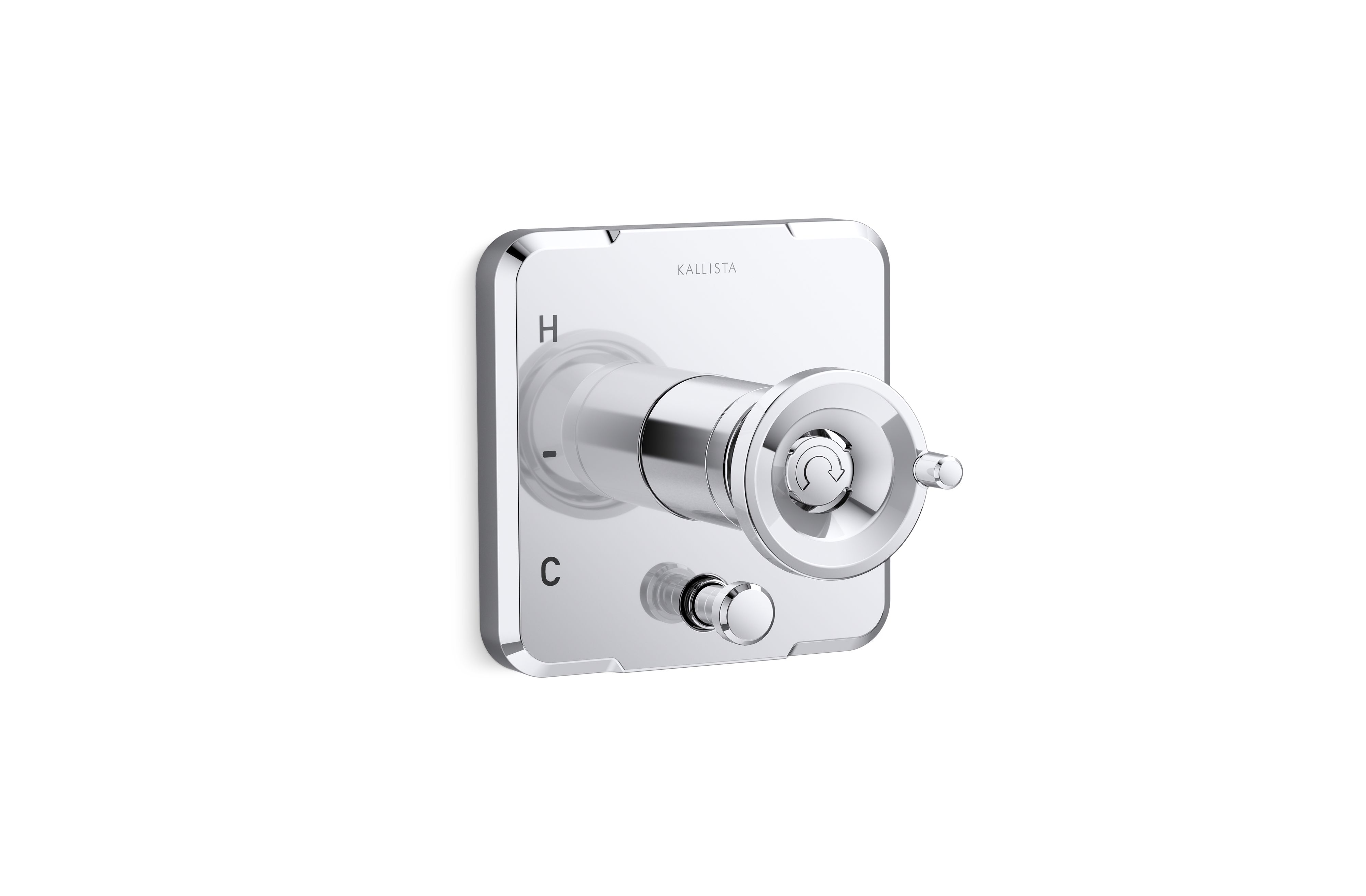 Vice™ — Single Control trim with diverter, wheel handle