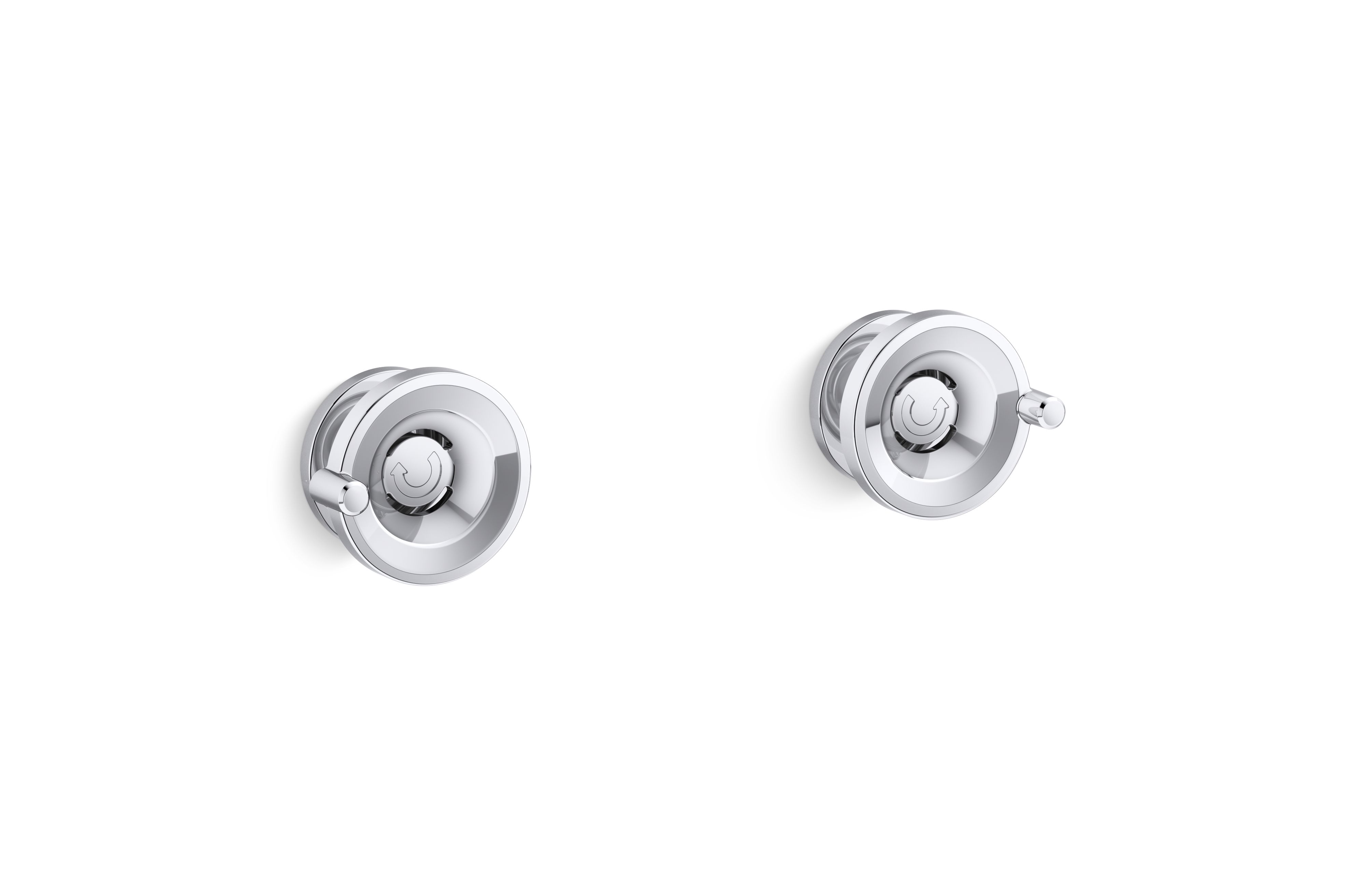 Vice™ — Wall-Mount Bath Faucet Handles, Wheel