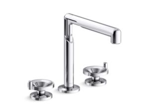 Deck-mount Bath Faucet, Wheel Handle